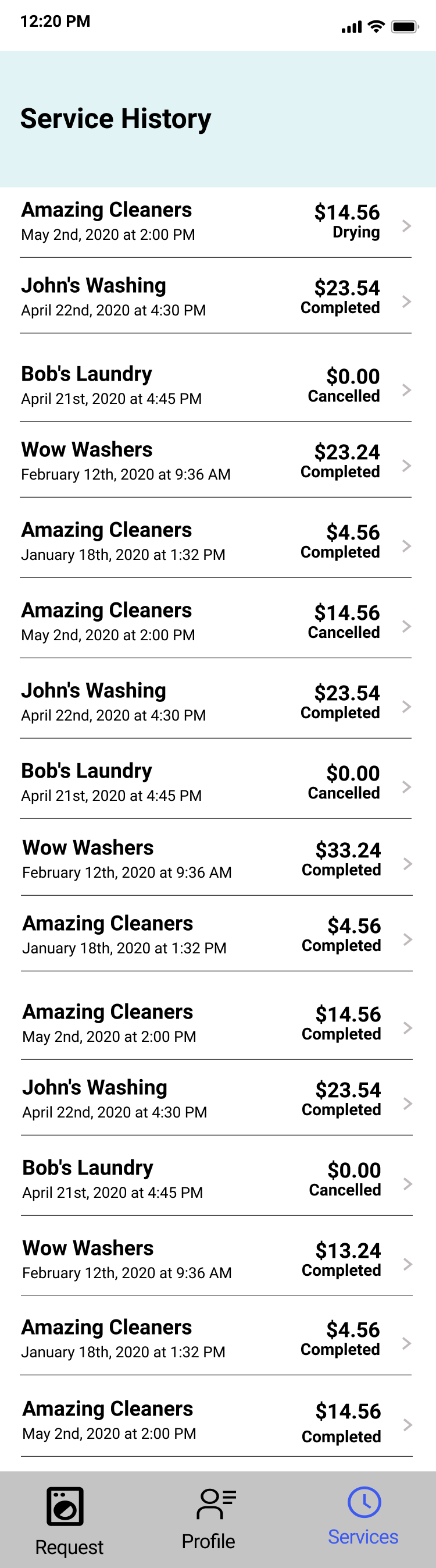 clean kangaroo laundry app banner image